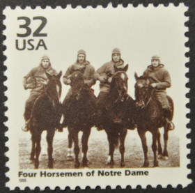 Інше Другое ^/--/^ США Спорт Американский Футбол Четыре всадника Нотр-Дама 1998 ^_^^^ Американський Футбол Чотири вершники Нотр-Дама 1998 - фото фото фото