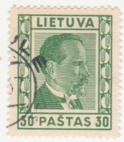 Балтійські країни Балтийские страны ^/--/^ Литва 1936 г. №  415 гашеная ^_^^^ Литва 1936 р. No 415 гашена - фото фото фото