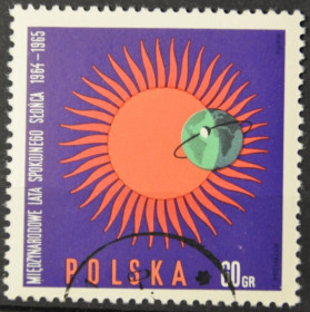 Інше Другое ^/--/^ Польша Космос Астрономия Год спокойного Солнца 1965 ^_^^^ Польща Космос Астрономія Рік спокійного Сонця 1965 - фото фото фото