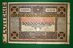 Акції, облігації, лотереї Акции, облигации, лотереи ^/--/^ Австро-Венгрия лотерея 200.000 крон 4 кроны 1917 Редкость. Русинский язык ^_^^^ Австро-Угорщина лотерея 200.000 крон 4 крони 1917 Рідкість. Русинська мова - фото фото фото