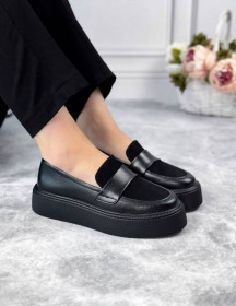 Туфлі Туфли ^/--/^ Женские кожаные лоферы, туфли кожаные 36-38,40,41 /--/ р код 2275 23.5, 36 ^_^^^ Жіночі шкіряні лофери, туфлі шкіряні, сліпони 36-41 /--/ р код 2275 26, 41 - фото фото фото