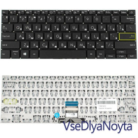 Клавіатури Клавиатуры ^/--/^ Клавиатура для ноутбука ASUS (E /--/ 210 series) rus, black, без фрейма ^_^^^ Клавіатура для ноутбука ASUS (E /--/ 210 series) rus, black, без фрейму - фото фото фото