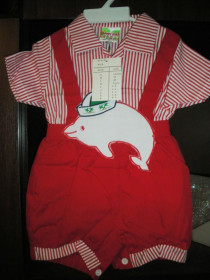 Боді, повзуни, розпашонки Боди, ползуны, распашонки ^/--/^ HAPPY KIDS Комбинезон и рубашка S ^_^^^ HAPPY KIDS Комбінезон і сорочка S - фото фото фото
