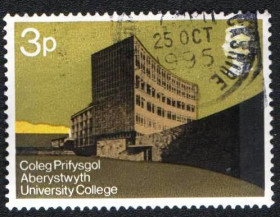 Великобританія Великобритания ^/--/^ Великобритания (1971) Университет Уэльса. Архитектура ^_^^^ Великобританія (1971) Університет Уельсу. Архітектура - фото фото фото
