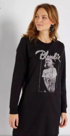 Сукні Платья ^/--/^ Сукня толстовка blondie від бренду kiabі ^_^^^ Платье толстовка blondie от бренда kiabi - фото фото фото