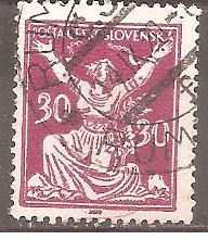 Чехословаччина Чехословакия ^/--/^ Чехословакия 1920 Sc.70 гаш. ^_^^^ Чехословаччина 1920 Sc.70 гаш. - фото фото фото