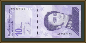 Венесуела Венесуэла ^/--/^ Венесуэла 10 боливаров 2021  (2022) P-116  (116 /--/ a) UNC Новинка! ^_^^^ Венесуела 10 боліварів 2021 (2022) P-116 (116 /--/ a) UNC Новинка! - фото фото фото