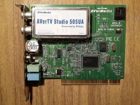 ТВ-тюнери ТВ-тюнеры ^/--/^ TV тюнер AVerMedia AVerTV Studio 505 /--/ UA   (M /--/ 15 /--/ H-B 0405 /--/ ABS /--/ 4 PCI) для компьютера ^_^^^ TV тюнер AVerMedia AVerTV Studio 505 /--/ UA (M /--/ 15 /--/ H-B 0405 /--/ ABS /--/ 4 PCI) - фото фото фото