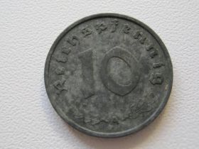 Германія (-) Германия (-) ^/--/^ Германия - Третий рейх 10 рейхспфеннигов 1940 года A 32609 ^_^^^ Німеччина - Третій рейх 10 рейхспфеннігів 1940 року A 32609 - фото фото фото