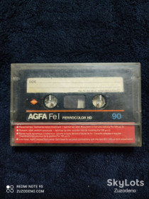Касети Кассеты ^/--/^ Б/У Аудио кассетa AGFA  FeI 90 ^_^^^ Аудіо касета AGFA FeI 90 - фото фото фото