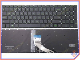 Клавіатури Клавиатуры ^/--/^ Клавиатура для HP 15-CS, 15-CN, 15-CW, 15-CX, 15-DA, 15-DB, 15-DX (RU Green/Black с подсветкой) Ориг ^_^^^ Клавіатура для HP 15-CS, 15-CN, 15-CW, 15-CX, 15-DA, 15-DB, 15-DX (RU Green/Black з підсвічуванням) Ориг - фото фото фото