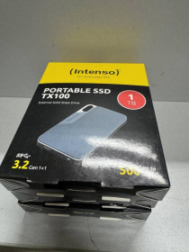 Жорсткі диски Жесткие диски ^/--/^ Внешний SSD диск Intenso TX /--/ 100 1 /--/ TB USB 3.2 Grey/Blue (3826460) Новый! ^_^^^ SSD диск Intenso TX /--/ 100 1 /--/ TB Новий! - фото фото фото