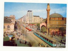 СРСР СССР ^/--/^ Болгария открытка София Бульвар Старое фото Трамвай ^_^^^ Болгарія листівка Софія Бульвар Старе фото Трамвай - фото фото фото