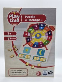 Пазли, мозаїки Пазлы, мозаики ^/--/^ Дерев&amp;#039;яний пазл-годинник Playtive Horloge (87 деталей) ^_^^^ Дерев&amp;#039;яной пазл-часы Playtive Horloge (87 деталей) - фото фото фото
