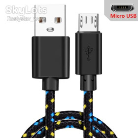 Кабелі Кабели ^/--/^ Кабель для зарядки MicroUSB 1.2 /--/ м чорний ^_^^^ Кабель для зарядки MicroUSB 1.2 /--/ м черный - фото фото фото