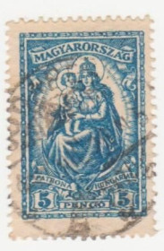 Угорщина Венгрия ^/--/^ Венгрия  1926  г. № 454  гашеная ^_^^^ Угорщина 1926 р. No 454 гашена - фото фото фото