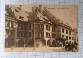 Іноземні Иностранные ^/--/^ Поштова картка Пивоварня Hofbräuhaus 1912 р. Пиво Germany tN /--/ 01 ^_^^^ Почтовая карточка Пивоварня Hofbräuhaus 1912 г. Пиво Germany tN /--/ 01 - фото фото фото