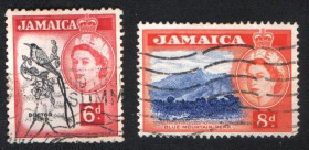Острівні держави Островные государства ^/--/^ Ямайка  (1956) Британская колония. Местные виды ^_^^^ Ямайка (1956) Британська колонія. Місцеві види - фото фото фото