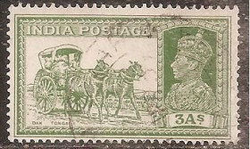 Індія Индия ^/--/^ Брит. Индия 1937 Sc.156 гаш. ^_^^^ Брит. Індія 1937 Sc.156 гаш. - фото фото фото
