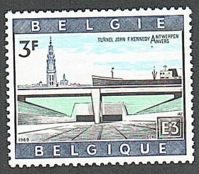 Бенілюкс Бенилюкс ^/--/^ Бельгия  (1969) Туннель Кеннеди в Антверпене, Архитектура ^_^^^ Бельгія (1969) Тунель Кеннеді в Антверпені, Архітектура - фото фото фото
