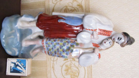Статуетки, Скульптури, Фігурки, Фарфор Статуэтки, Скульптуры, Фигурки, Фарфор ^/--/^ Влюбленные. Майская ночь. ^_^^^ Закохані. Майська ніч. - фото фото фото