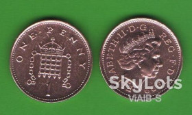Єлизавета II (після ) Елизавета II (после ) ^/--/^ 1 пенни Великобритания 1999 ^_^^^ 1 Пенні Велика Британія 1999 - фото фото фото