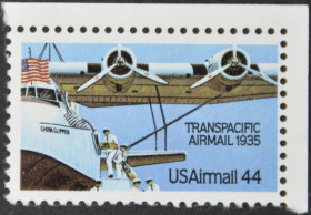 Інше Другое ^/--/^ США Авиапочта Авиация Трансатлантическая почта 1985 ^_^^^ Авіапошта Авіація Трансатлантична пошта 1985 - фото фото фото