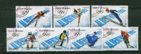 Спорт Спорт ^/--/^ Гвинея Биссау 1988  Зимние Олимпийские игры в Альбертвиле Гашенная ^_^^^ Гвінея Біссау 1988 Зимові Олімпійські ігри в Альбертвілі Гашенна - фото фото фото