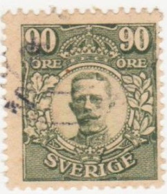 Інші країни Другие страны ^/--/^ Швеция 1911  г. № 84 гашеная ^_^^^ Швеція 1911 р. No 84 гашена - фото фото фото
