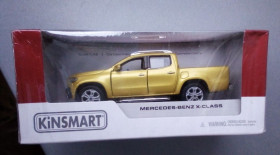 : Закордонні : Зарубежные ^/--/^ Mercedes Benz X-Classe золотий 1:42 Kinsmart ^_^^^ Mercedes Benz X-Classe золотой 1:42 Kinsmart - фото фото фото