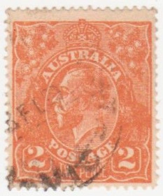 Марки Австралії та Океанії Марки Австралии и Океании ^/--/^ Австралия 1915 г.№ 31 гашеная ^_^^^ Австралія 1915 р. No 31 гашена - фото фото фото