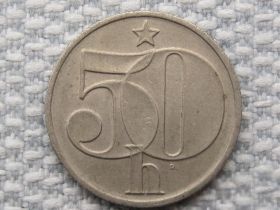Чехословаччина Чехословакия ^/--/^ Чехословакия 50 геллеров 1979 года #2819 ^_^^^ Чехословаччина 50 геллерів 1979 #2819 - фото фото фото