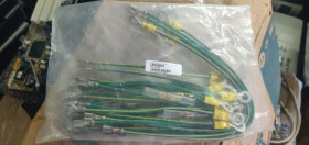 Комплектуючі та інші компоненти Комплектующие и другие компоненты ^/--/^ МЕГА ЛОТ провода заземления OM-1349 № 222705 ^_^^^ МЕГА ЛОТ проводу заземлення OM-1349 No 222705 - фото фото фото