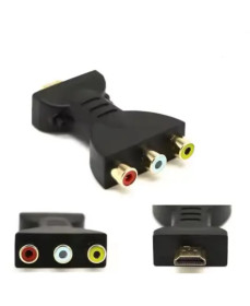 Адаптери Адаптеры ^/--/^ Лот Перехідник адаптер HDMI до 3 /--/ RCA AV TV аудіо- та відеопередавання ^_^^^ Лот Переходник адаптер HDMI к 3 /--/ RCA AV TV аудио- и видеопередачи - фото фото фото
