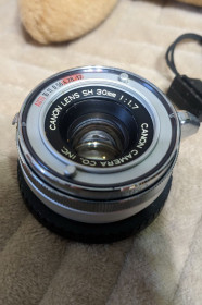 Canon Canon ^/--/^ Мануальний гелікод об&amp;apos;єктива Canon SH 30/1,7 ^_^^^ Мануальный геликод объектива Canon SH 30/1,7 - фото фото фото