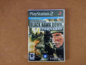 Диски з відеоіграми Диски с видеоиграми ^/--/^ Диск для Playstation 2 (Для чіпованих приставок) гра Delta Force Black Hawk Down Team Sabre ^_^^^ Диск для Playstation 2 (Для чипированных приставок) игра Delta Force Black Hawk Down Team Sabre - фото фото фото