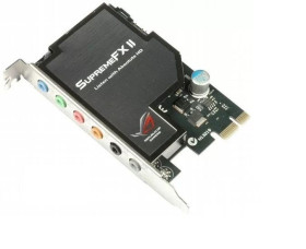Звукові карти Звуковые карты ^/--/^ Звуковая карта ASUS SUPREME FX II SUPREME FX /--/ 2 ^_^^^ Звукова карта ASUS SUPREME FX II SUPREME FX /--/ 2 - фото фото фото