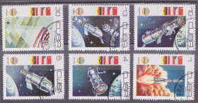Острівні держави Островные государства ^/--/^ Куба 1979 КОСМОС СПУТНИК РАКЕТА КОРАБЛЬ ПОЛЁТ ОРБИТА ЗЕМЛЯ ВСЕЛЕННАЯ НАУКА АСТРОНОМИЯ Mi.2384-2389 ^_^^^ Куба 1979 КОСМОС ПУТНИК РАКЕТА КОРАБЛЬ ПОЛЕТ ОРБИТУ ЗЕМЛЯ ВСЕЛЕННА НАУКА АТРОНОМІЯ Mi.2384-2389 - фото фото фото