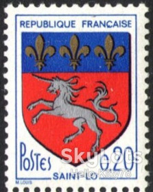 Франція Франция ^/--/^ Франция 1966 стандарт Mi 1570 /--/ х MNH ^_^^^ Франція 1966 стандарт Mi 1570 /--/ х MNH - фото фото фото