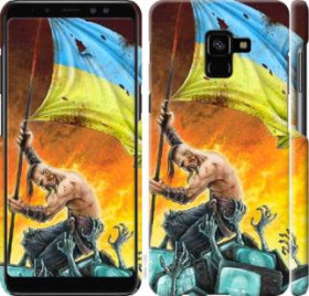 Чохли, бампера Чехлы, бампера ^/--/^ Чехол на Samsung Galaxy A /--/ 8 Plus 2018 A /--/ 730 /--/ F Сильна Україна 1966 /--/ c-1345 - фото фото фото