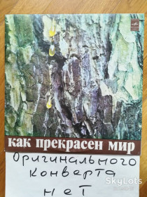 Платівки Пластинки ^/--/^ Давид Тухманов-Как прекрасен мир  (7)-VG, Мелодия ^_^^^ Давид Тухманов-Як прекрасний світ (7)-VG, Мелодія - фото фото фото
