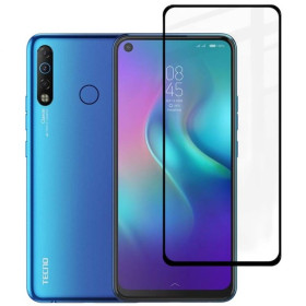 Чохли, бампера Чехлы, бампера ^/--/^ Захисне скло Fiji Premium для Tecno Camon 12 Air (CC /--/ 6) повне проклеювання Anti-Static чорний ^_^^^ Защитное стекло Fiji Premium для Tecno Camon 12 Air (CC /--/ 6) полное проклеивание Anti-Static черный - фото фото фото