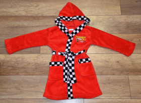 Піжами, халати Пижамы, халаты ^/--/^ Халат Disney Cars хлопчику р-р 98-110 см, 3-5 років ^_^^^ Халат Disney Cars мальчику р-р 98-110 см, 3-5 лет - фото фото фото