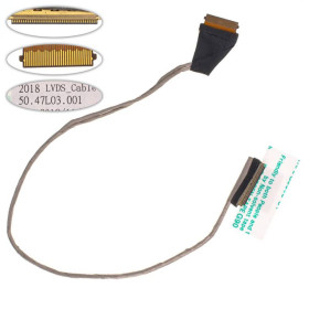 Шлейфи Шлейфы ^/--/^ Шлейф матрицы для ноутбука Dell (Inspiron: 7537, 7000), 40 /--/ pin (50.47 /--/ L /--/ 03.001) ^_^^^ Шлейф матриці для ноутбука Dell (Inspiron: 7537, 7000), 40 /--/ pin (50.47 /--/ L /--/ 03.001) - фото фото фото