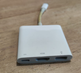 Інше Другое ^/--/^ Адаптер Apple AV / USB-C  A /--/ 1621 оригінал ^_^^^ Многопортовый цифровой Apple AV-адаптер USB-C A /--/ 1621 - фото фото фото