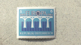 Австрія Австрия ^/--/^ Поштова марка Австрія &amp;quot; Європа СЕРТ &amp;quot; 1984 рік ** ^_^^^ Почтовая марка Австрия &amp;quot; Европа Серт &amp;quot; 1984 год ** - фото фото фото