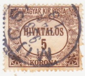 Угорщина Венгрия ^/--/^ Венгрия 1922 г. №  15 гашеная ^_^^^ Угорщина 1922 р. No 15 гашена - фото фото фото