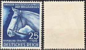 Третій Рейх (-) Третий Рейх (-) ^/--/^ 1941 - Рейх - Турнір в Гамбурзі Mi.779 _17,0 € ** ^_^^^ 1941 - Рейх - Турнир в Гамбурге Mi.779 _17,0 € ** - фото фото фото