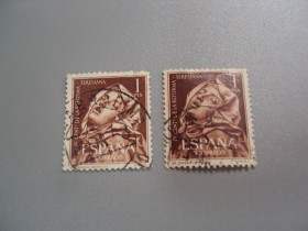 Іспанія Испания ^/--/^ марки Испания 1962 стандарт Изобразительное искусство Религия Святые лот 2 шт гаш №2322 ^_^^^ марки Іспанія 1962 стандарт Образотворче мистецтво Релігія Святі лот 2 шт гаш No /--/ 2322 - фото фото фото