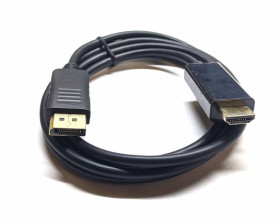 Кабелі та перехідники Кабели и переходники ^/--/^ Кабель DisplayPort to HDMI 1.5 /--/ m переходник ^_^^^ Кабель DisplayPort to HDMI 1.5 /--/ m перехідник - фото фото фото
